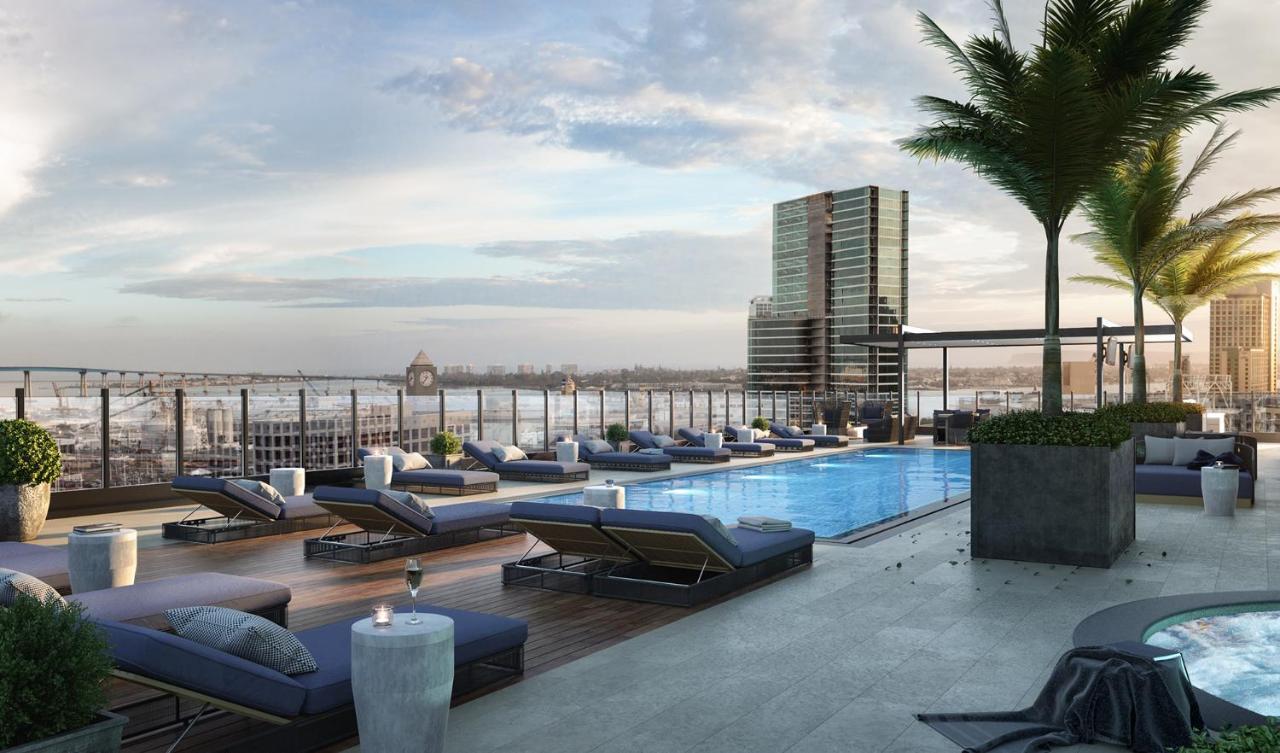 Luxury Designer Suite With Rooftop Pool, Gym ซานดิเอโก ภายนอก รูปภาพ